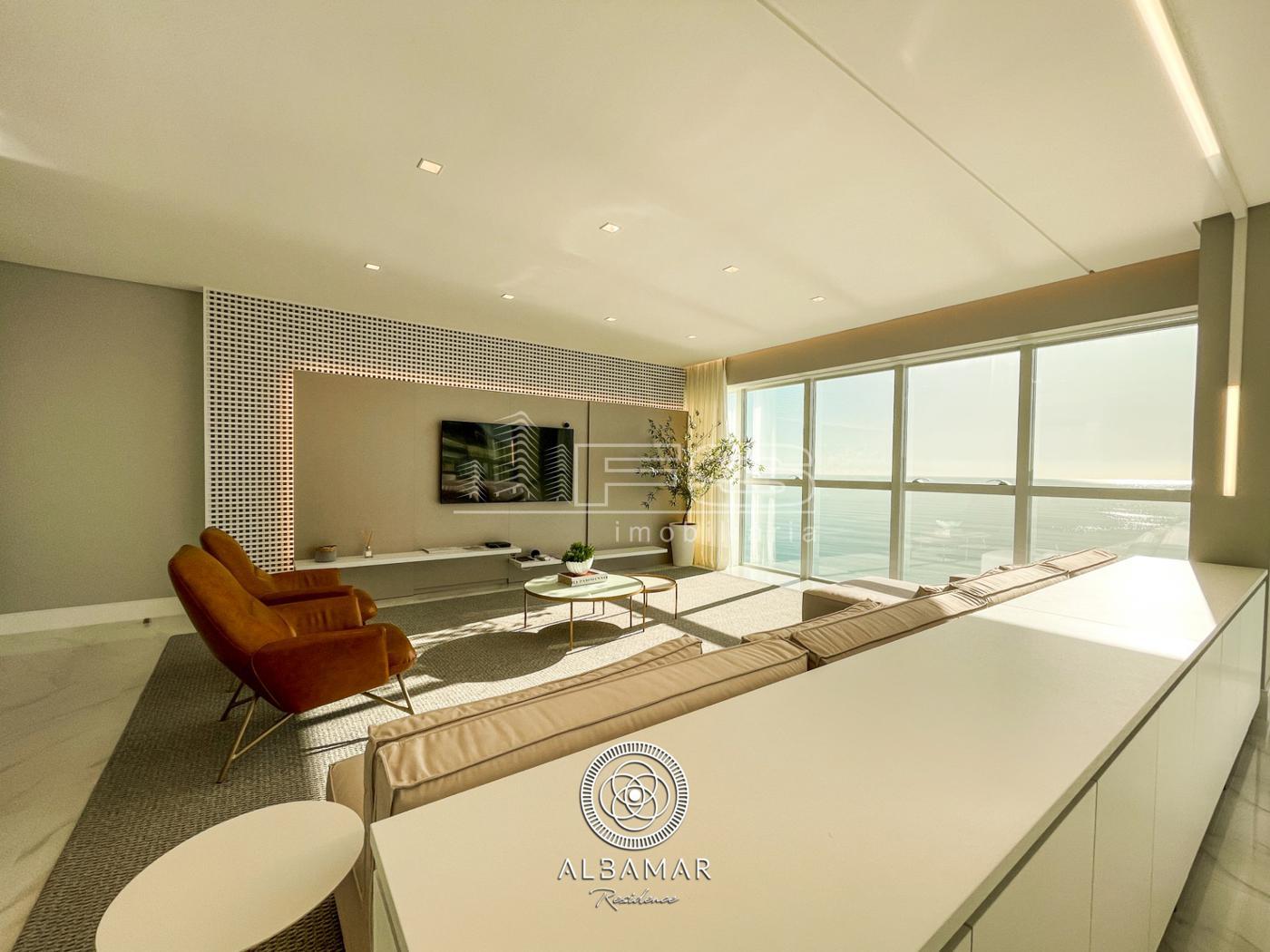 Residencial albamar, mobiliado, frente mar, Meia Praia, Itapema - SC