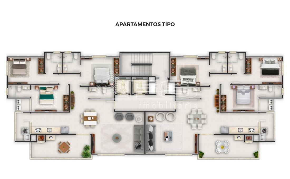 Apartamento com 3 Dormitórios à venda, 142 m² por R$ 1.628.895,00