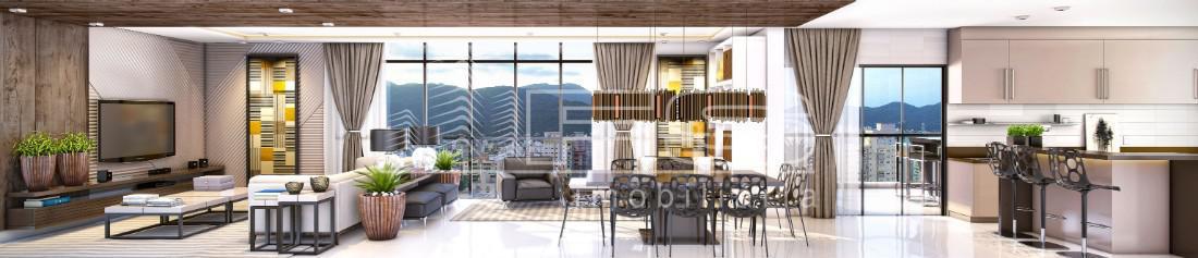 Apartamento com 4 Dormitórios à venda, 200 m² por R$ 1.931.025,00