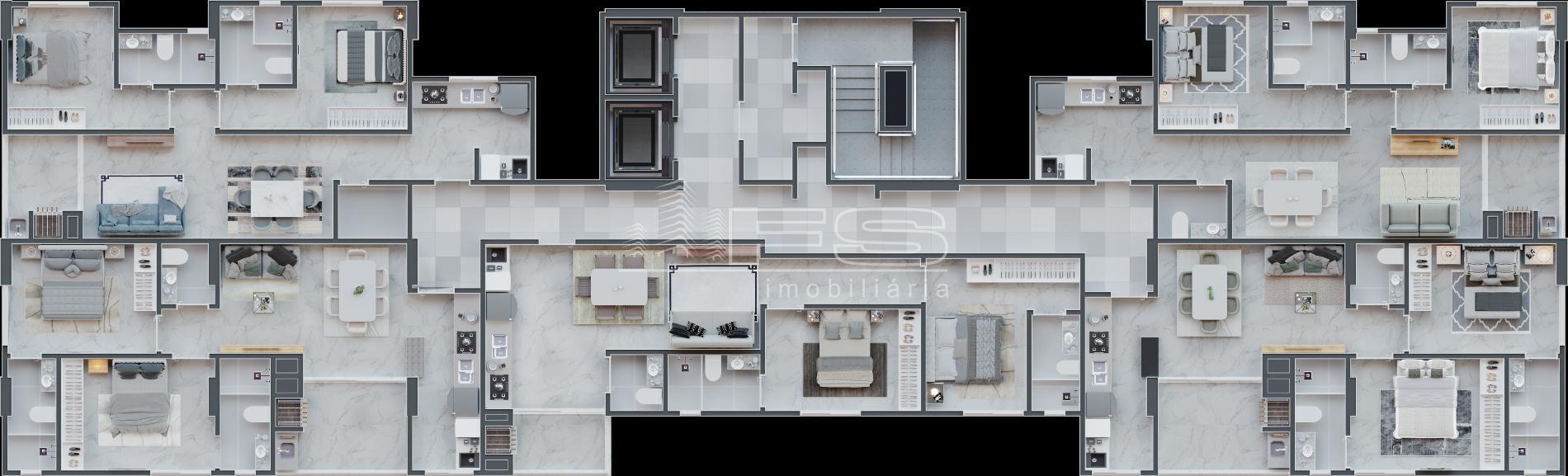 Apartamento com 2 Dormitórios à venda, 68 m² por R$ 606.268,00