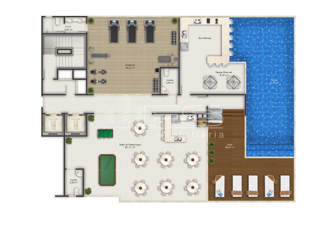 Apartamento com 3 Dormitórios à venda, 106 m² por R$ 993.000,00