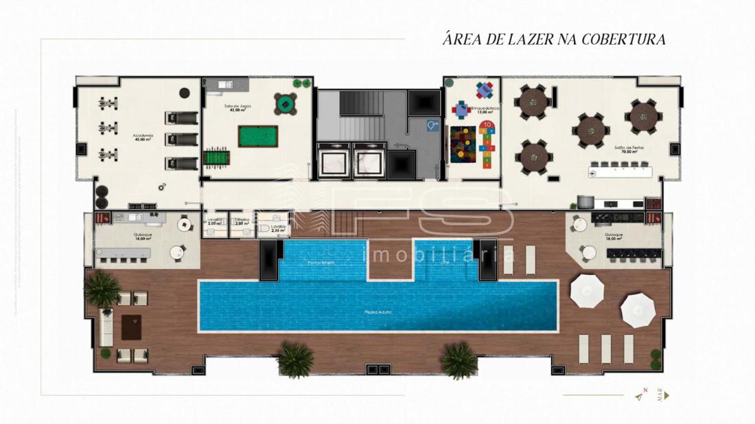 Apartamento com 3 Dormitórios à venda, 70 m² por R$ 696.479,00