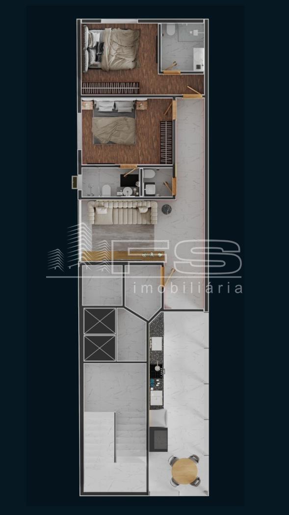 Apartamento com 2 Dormitórios à venda, 80 m² por R$ 890.000,00