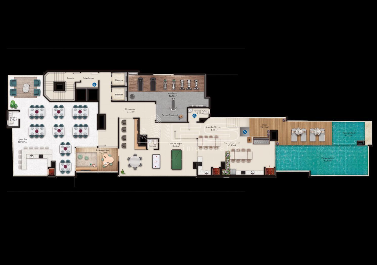Apartamento com 2 Dormitórios à venda, 65 m² por R$ 713.363,00