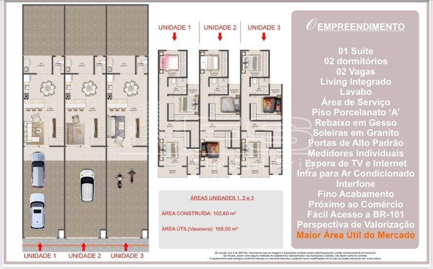 Casa com 3 Dormitórios à venda, 102 m² por R$ 590.000,00
