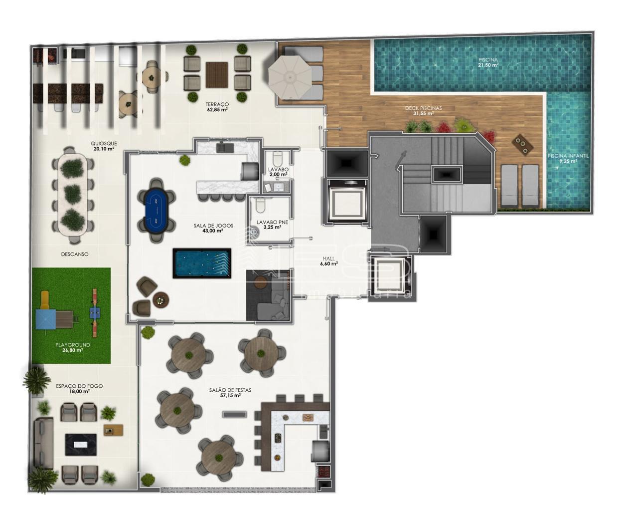 Apartamento com 2 Dormitórios à venda, 60 m² por R$ 552.000,00