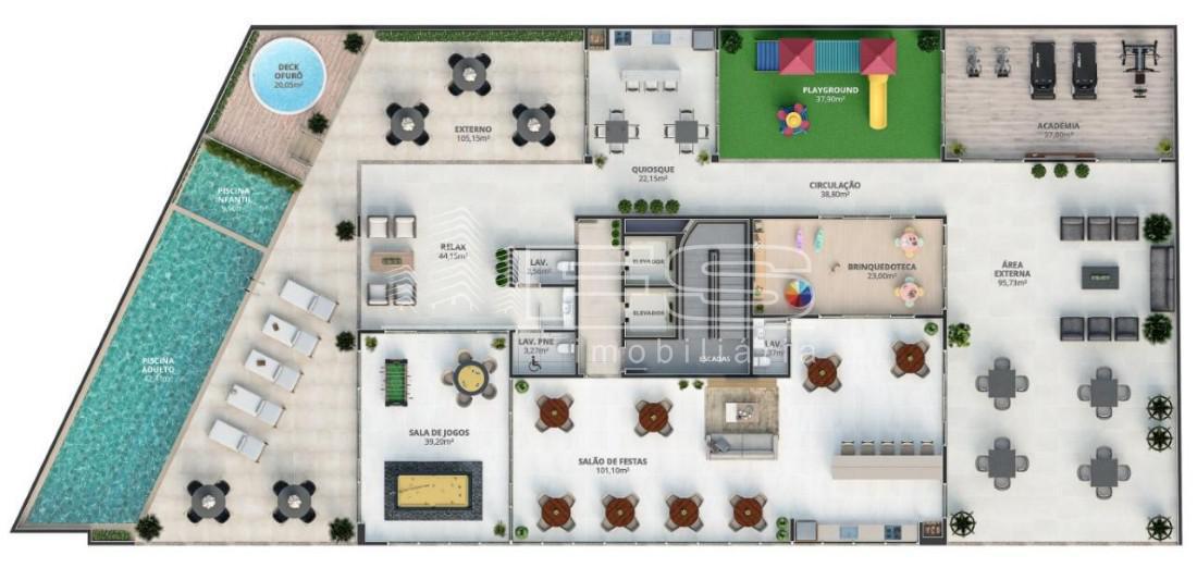 Apartamento com 2 Dormitórios à venda, 85 m² por R$ 890.000,00