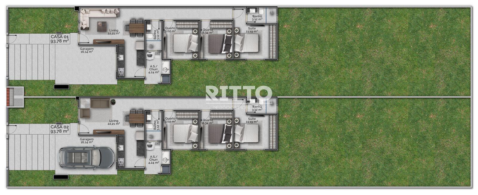 Casa de 3 quartos, 280m² no bairro CENTRO, em Canelinha | Eu Corretor