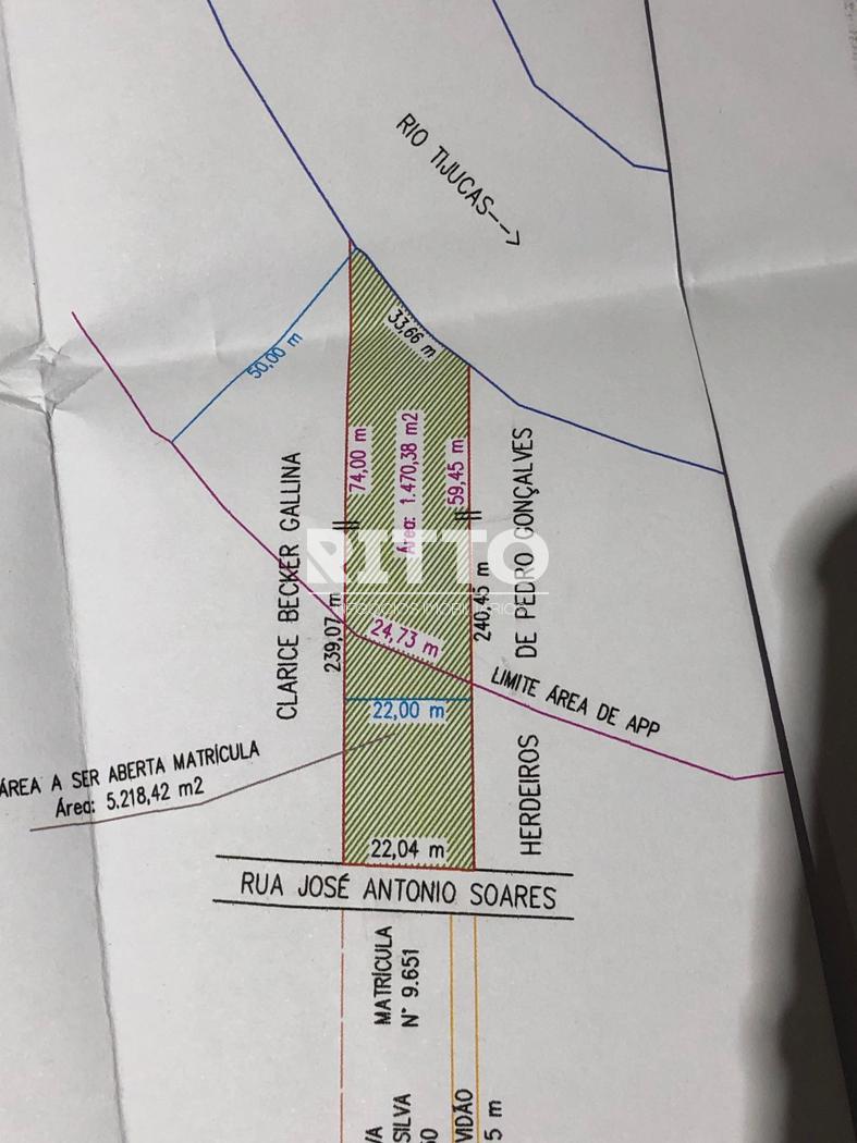 Fazenda/Sítios/Chácaras de 2500m² no bairro RIBANCEIRA DO SUL, em São João Batista | Eu Corretor