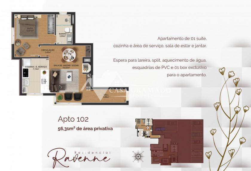 Apartamento à venda com 2 quartos, 78m² - Foto 7