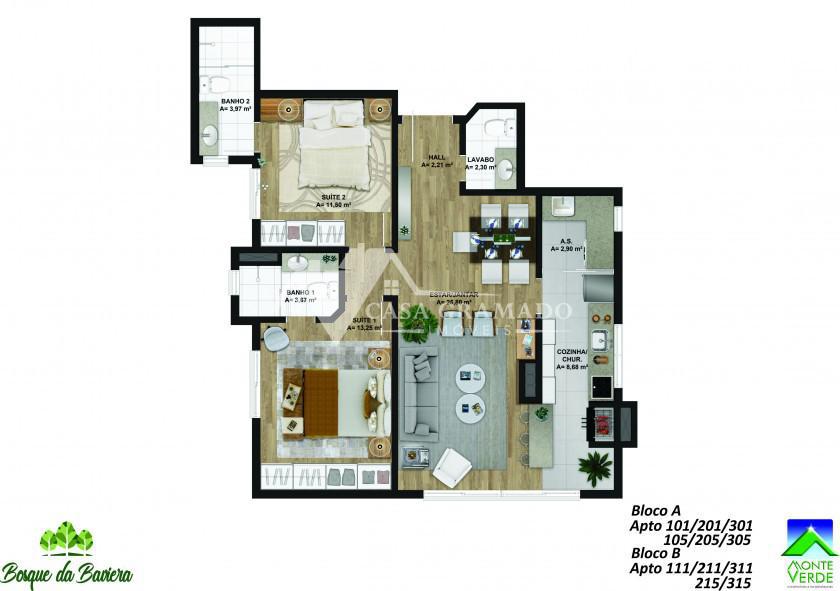 Apartamento à venda com 3 quartos, 151m² - Foto 23