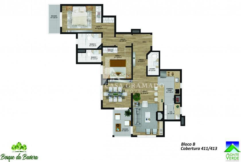 Apartamento à venda com 3 quartos, 151m² - Foto 24