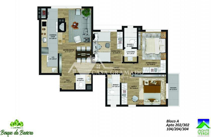 Apartamento à venda com 2 quartos, 120m² - Foto 25