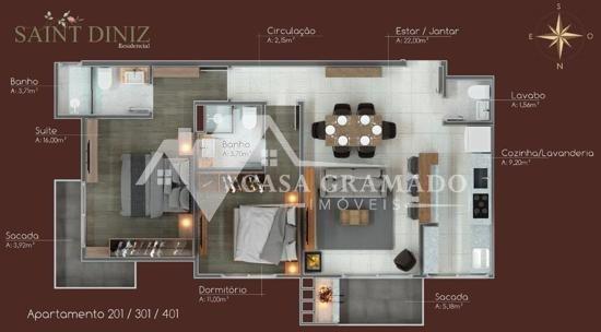 Apartamento à venda com 2 quartos, 86m² - Foto 4