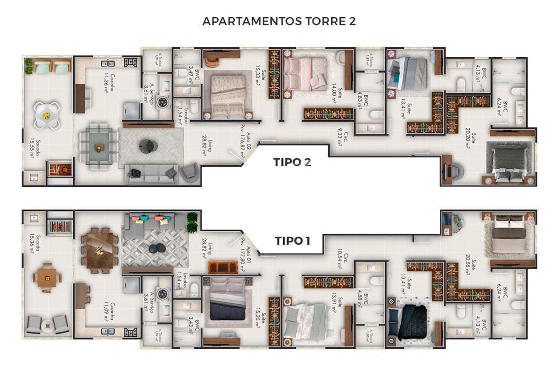 PLANTA - TORRE 2