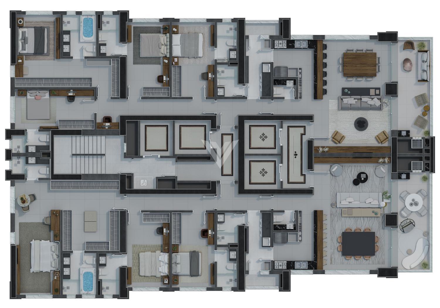 Apartamento de 4 quartos, 213m² no bairro Meia Praia, em Itapema | Eu Corretor