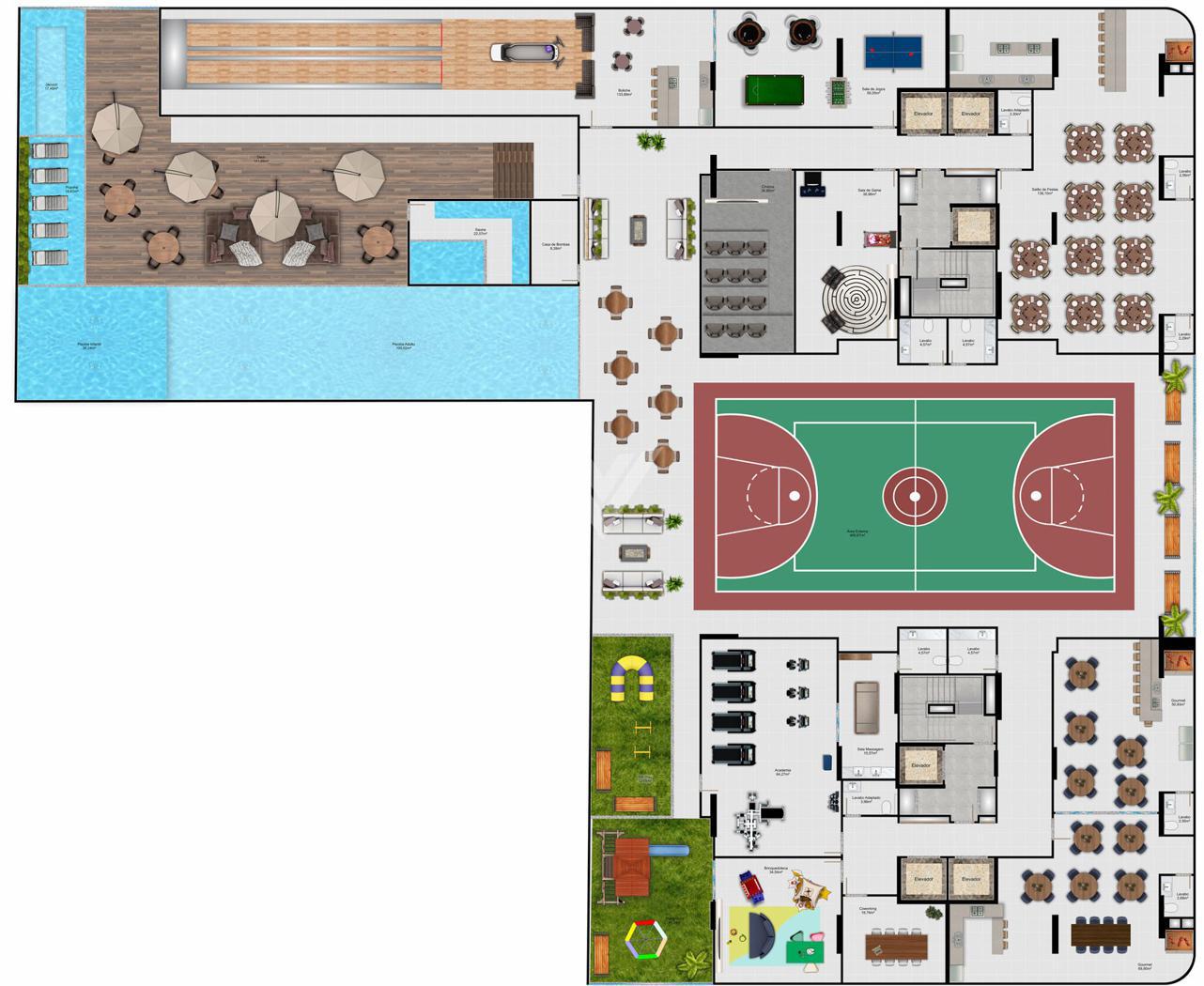 Apartamento de 4 quartos, no bairro Meia Praia, em Itapema | Eu Corretor