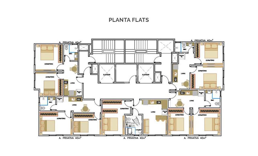 Apartamento de 1 quarto, no bairro Meia Praia, em Itapema | Eu Corretor