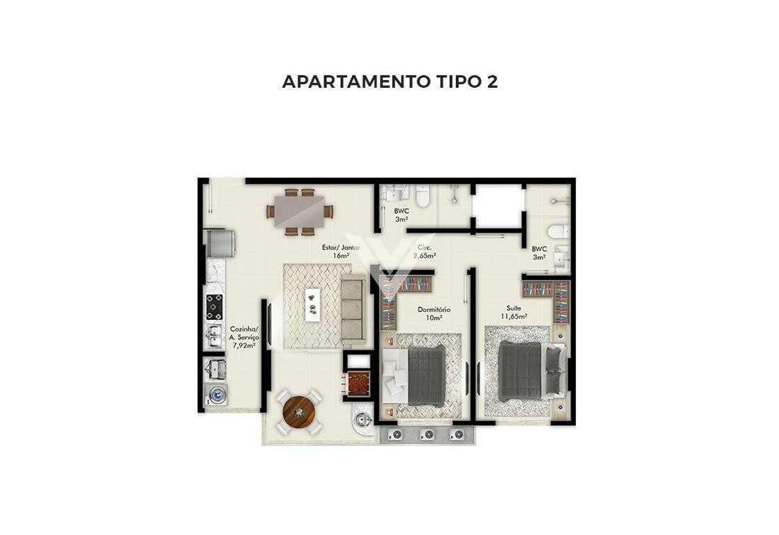 Apartamento de 2 quartos, 70m² no bairro Morretes, em Itapema | Eu Corretor