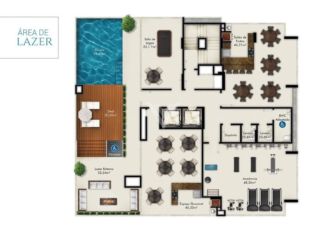 Apartamento de 2 quartos, no bairro Morretes, em Itapema | Eu Corretor