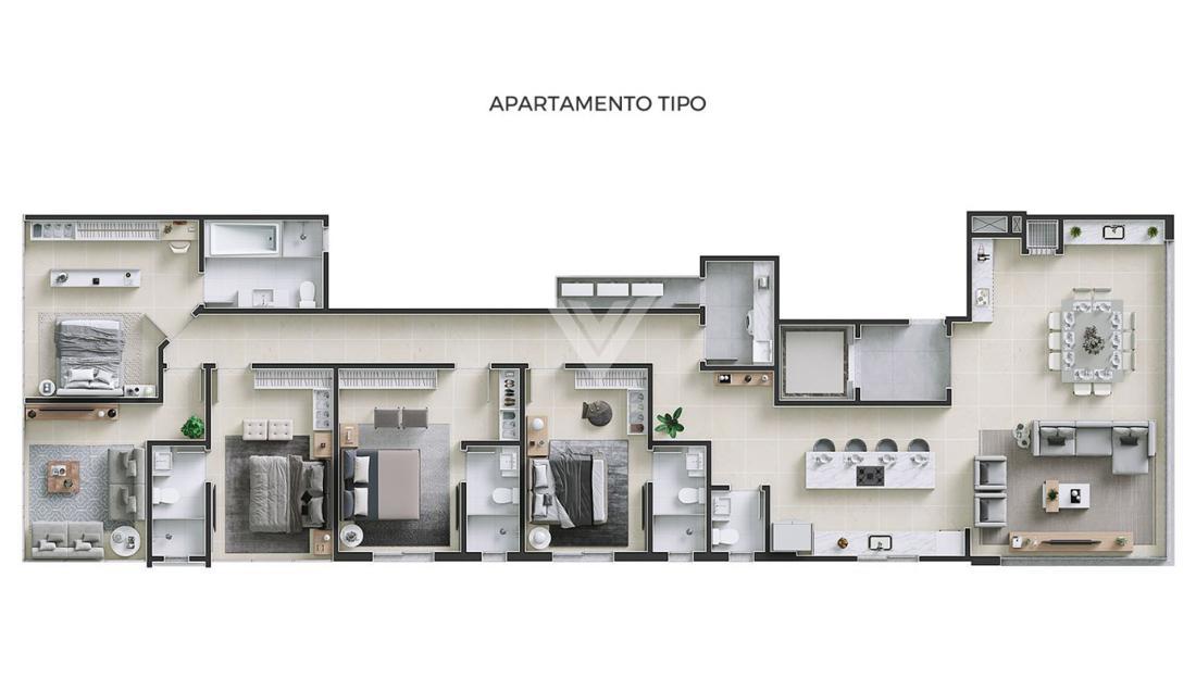 Apartamento de 4 quartos, 180m² no bairro Meia Praia, em Itapema | Eu Corretor