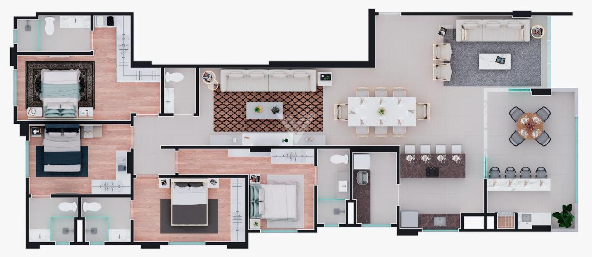 Apartamento de no bairro Meia Praia, em Itapema | Eu Corretor