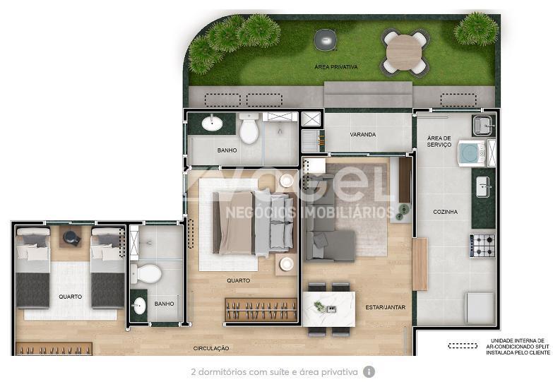 Apartamento à venda com 2 quartos, 51m² - Foto 34