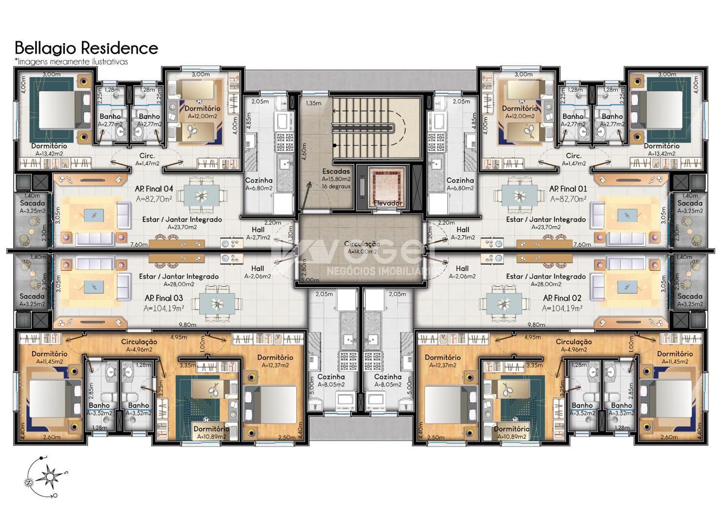 Apartamento à venda com 2 quartos - Foto 17