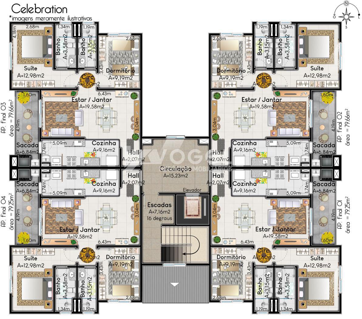 Apartamento à venda com 2 quartos, 80m² - Foto 16