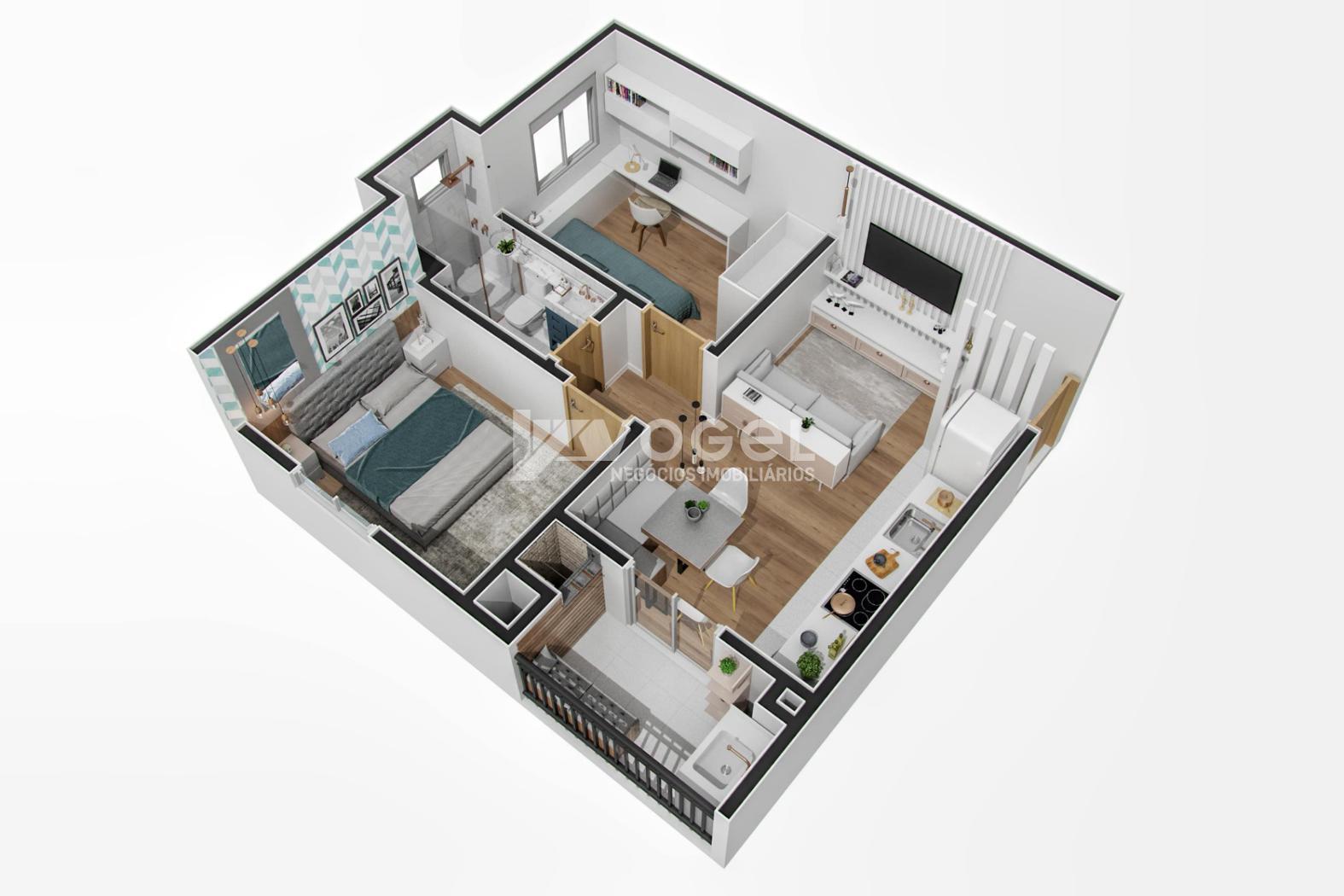 Apartamento à venda com 2 quartos, 47m² - Foto 23