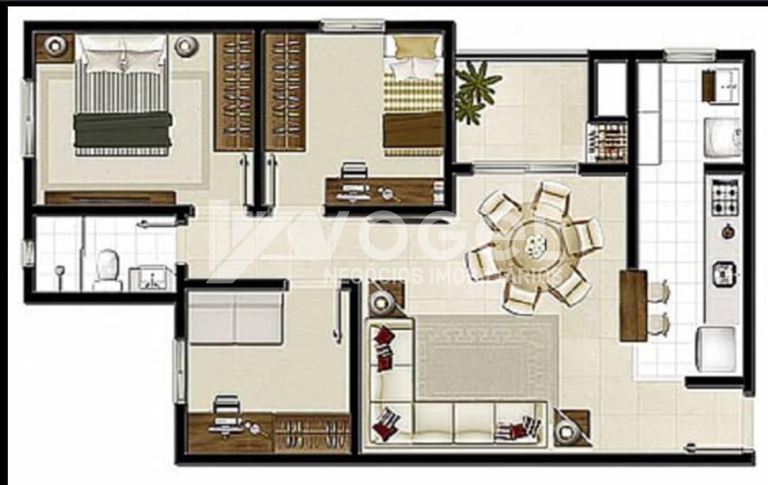 Apartamento à venda com 3 quartos, 87m² - Foto 4