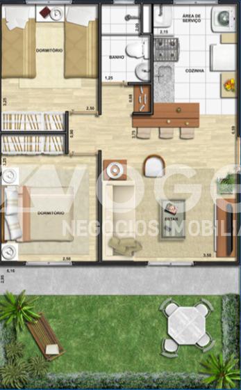 Apartamento à venda com 2 quartos, 42m² - Foto 41