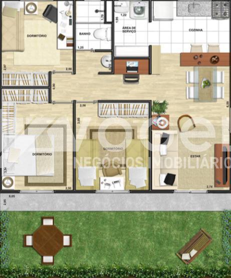 Apartamento à venda com 2 quartos, 42m² - Foto 44