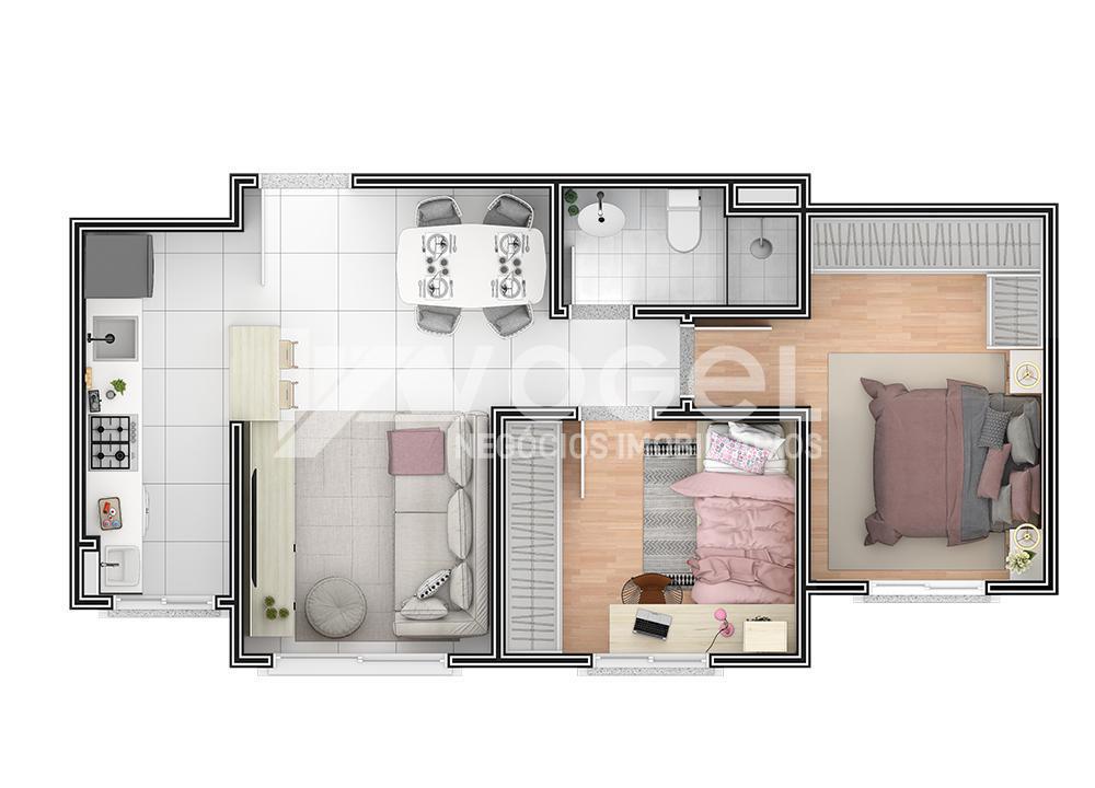 Apartamento à venda com 2 quartos, 47m² - Foto 12