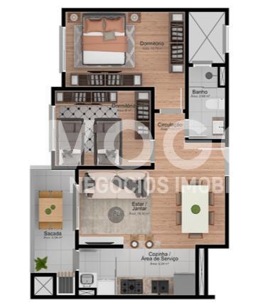 Apartamento à venda com 2 quartos - Foto 7