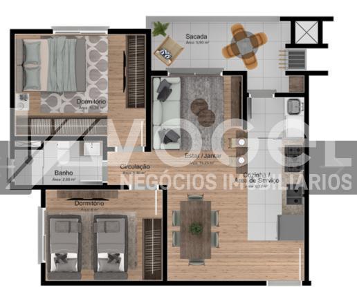 Apartamento à venda com 2 quartos - Foto 8