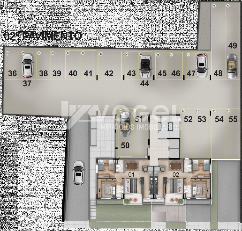 Apartamento à venda com 2 quartos, 52m² - Foto 18