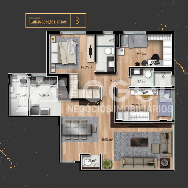 Apartamento à venda com 2 quartos - Foto 30