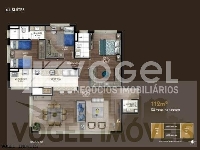 Apartamento à venda com 2 quartos - Foto 3