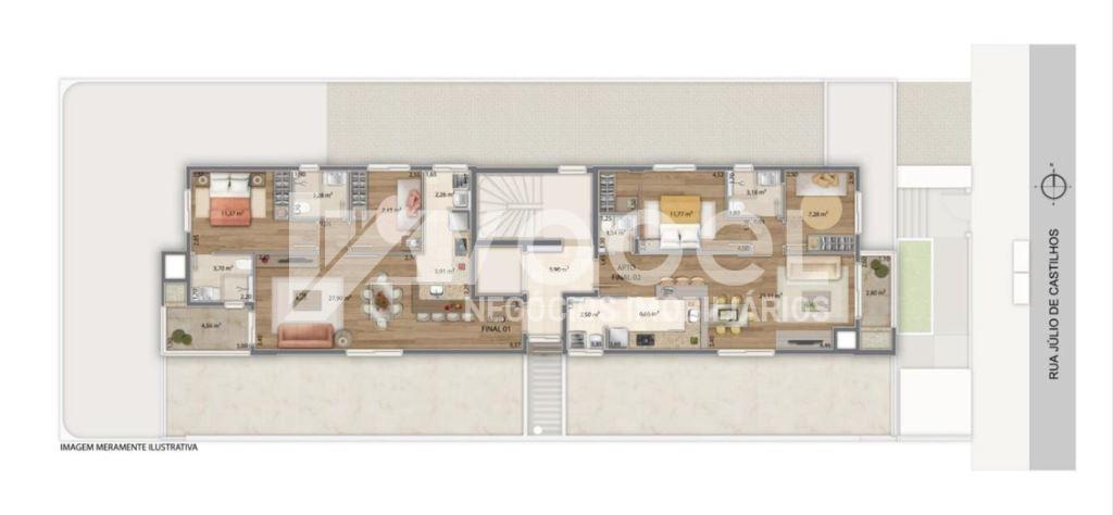 Apartamento à venda com 2 quartos, 103m² - Foto 11