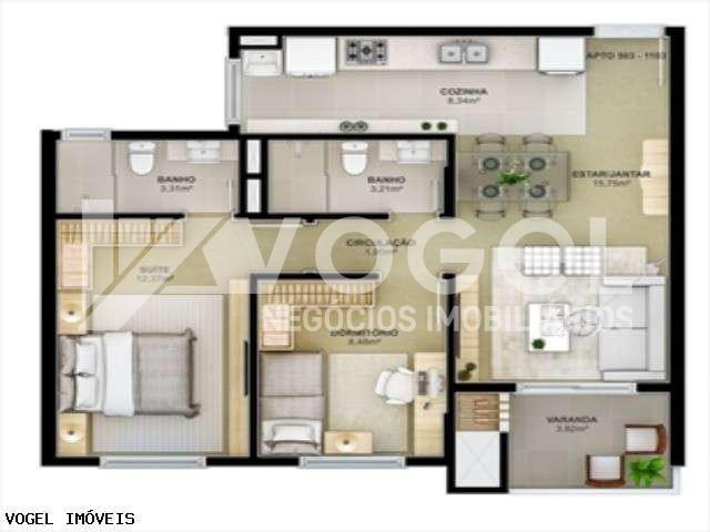 Apartamento à venda com 3 quartos, 90m² - Foto 14