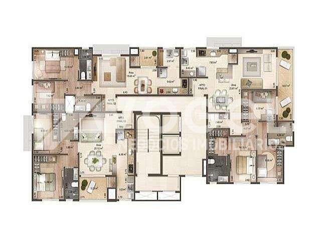 Apartamento à venda com 2 quartos, 72m² - Foto 2