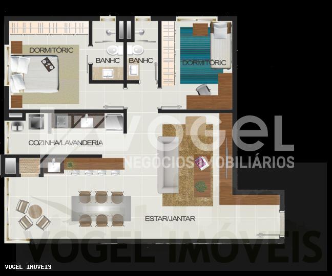 Apartamento à venda com 2 quartos - Foto 4